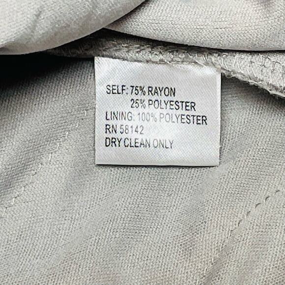 London Times Sleeveless Layered Shift Dress, *READ LOOSE HEM*, Size 12P - Picture 4 of 11